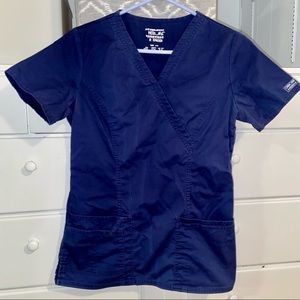 CHEROKEE SCRUB TOP - XS - WORKWEAR